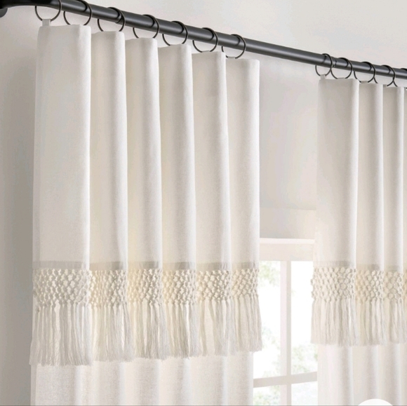 Light Filtering Curtain 50"×108" One Panel Mercantile Drop Cloth - Picture 2 of 10